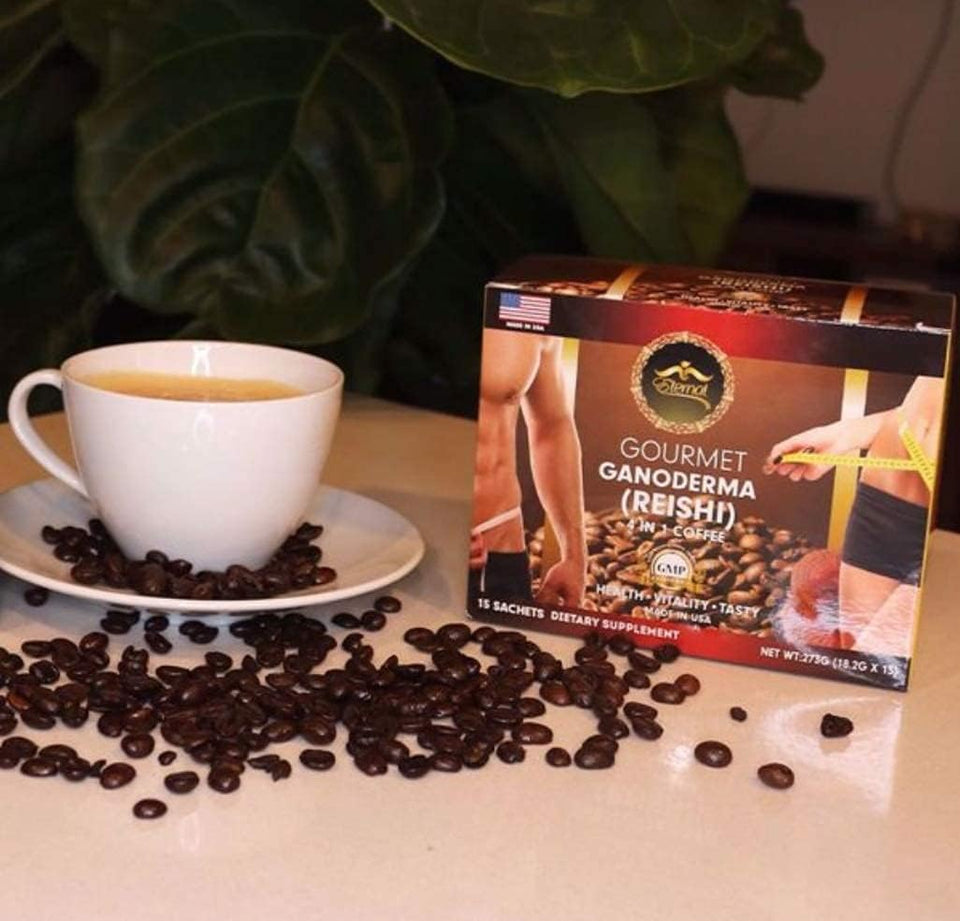 Eternal Spirit Beauty Asian latte ganoderma coffee singles in portable packaging for travel