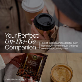 Eternal Spirit Beauty creamy-light-roast latte in mug with rich aroma.