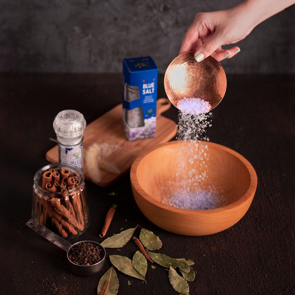 Eupherbia Blue Salt setup in a kitchen for everyday seasoning.
