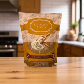 Eurasian Legacy premium Kazakh grain ready for milling into flour.