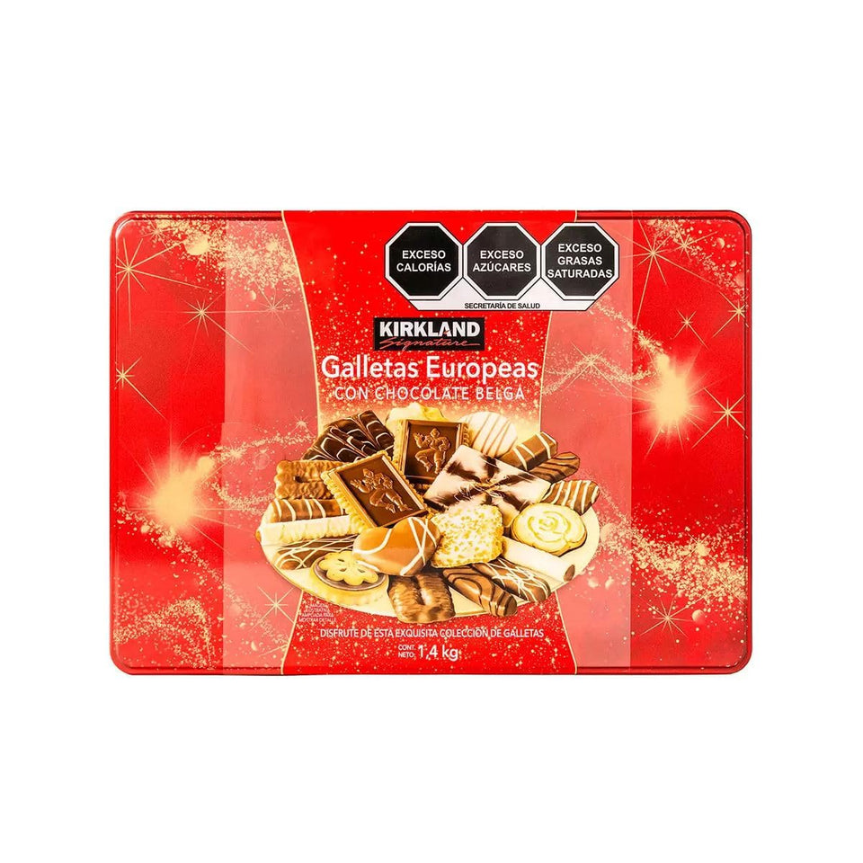 European Cookies Kirkland Belgian Chocolate Biscuits – indulgent treat for sharing.