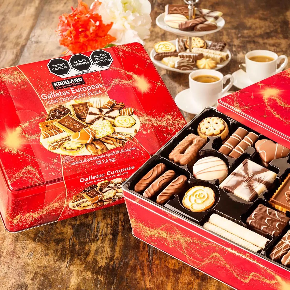 European Cookies Kirkland Serving Plate – elegant presentation for entertaining guests.