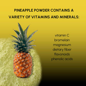 EVADY Pineapple Powder kitchen scene showcases baking and sauce applications