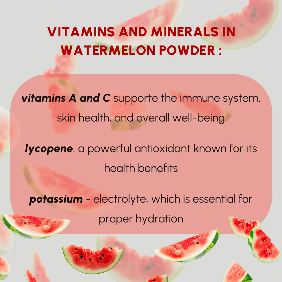 EVADY Watermelon Powder scoop for precise measurements, ideal in smoothies.