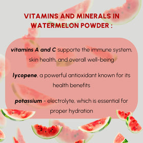 EVADY Watermelon Powder scoop for precise measurements, ideal in smoothies.