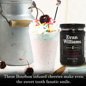 Evan Williams cherries snack with a sweet bourbon-tinged bite.