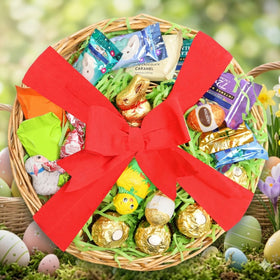 Eva's Gift Universe Easter green tray showcases festive treats on presentation.