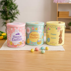 Family gifting moment with Eva's Gift Universe tin