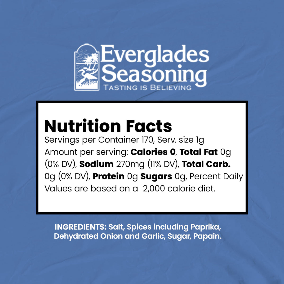 Everglades 2-pack seasoning jars ideal for air fryer meals.