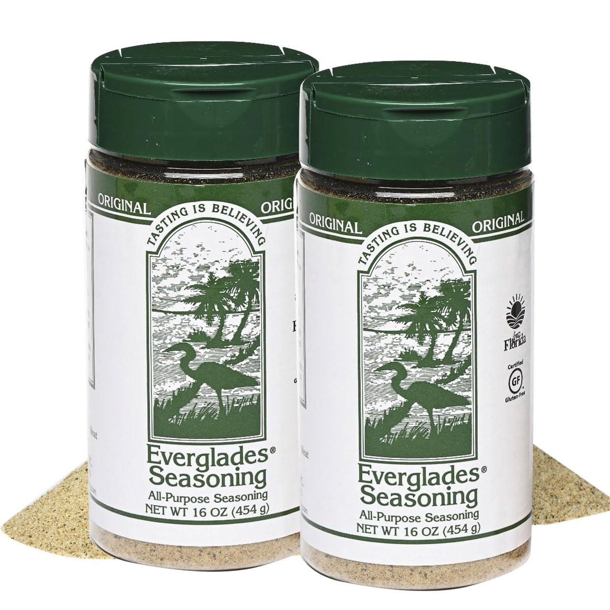 Everglades All Purpose Seasoning 2-Pack pack shot boosts versatile everyday meals.