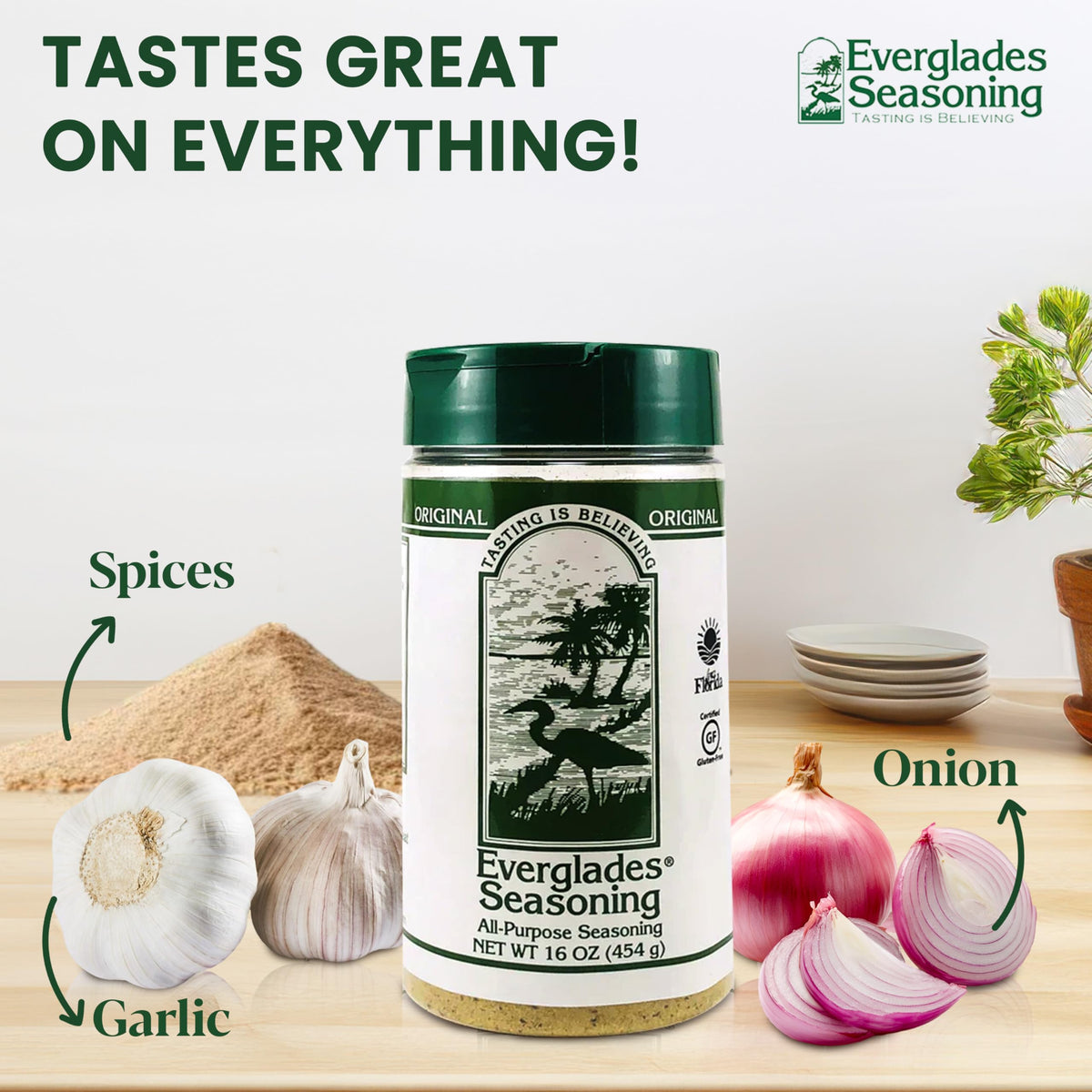 Everglades All Purpose Seasoning Blend potatoes roast captures rich aroma and crisp textures.