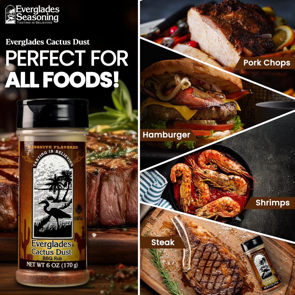 Everglades Hot and Spicy Heat with wings and ribs for extra zing