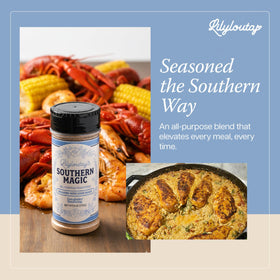 Everglades Lily Lou Tay’s seasoning on a grill-ready plate for barbecue night.