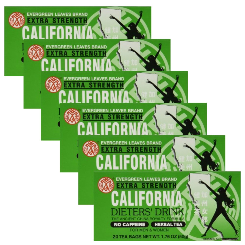 Evergreen Leaves California Dieter's Drink extra strength tea bottle for gentle digestion support and daily comfort