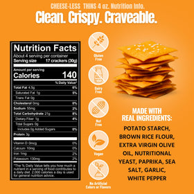Every Body Eat seed-oil-free crackers, clean ingredients for mindful snacking.