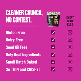 Every Body Eat seed-oil-free formula highlighted for a clean-label feel.