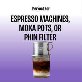 Every Half Coffee Roasters Fresh Roasted Packaging preserves aroma and flavor.