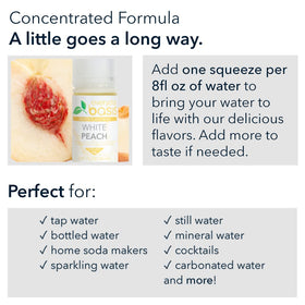 Everyday Basis flavoring with twist-off cap enables easy on-the-go flavoring.