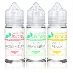 Everyday Basis water flavoring Summer Pack bottle open for quick, refreshing flavor mix
