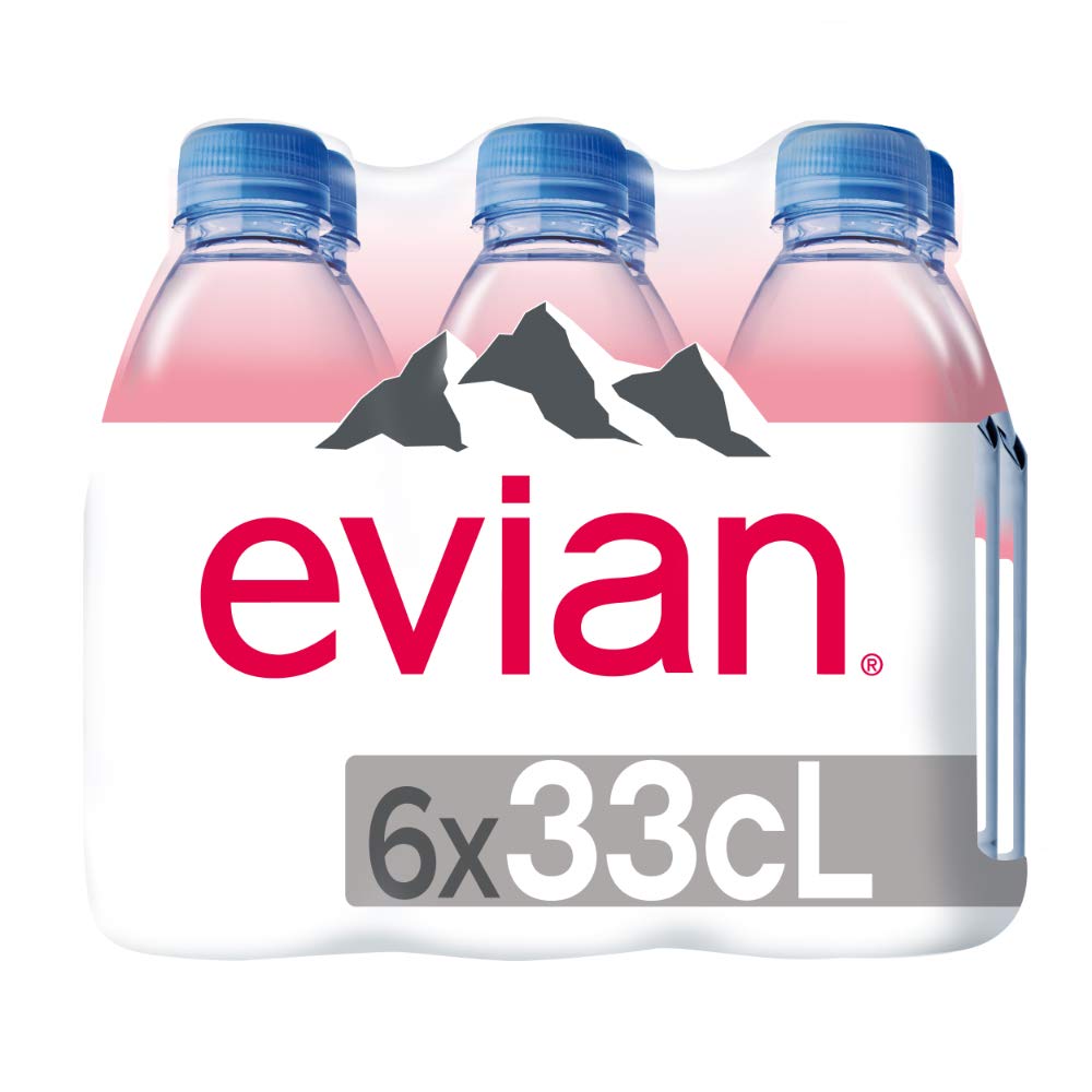 evian bottles in purse and gym bag ready for quick hydration at work or workouts.