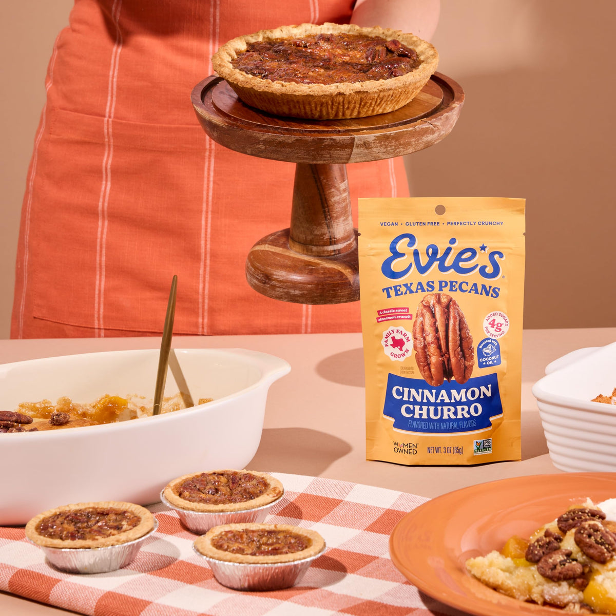A bowl of Evie's pecans ready to share and enjoy.