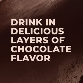 Scoop dispensing Evolve Classic Chocolate powder into shaker