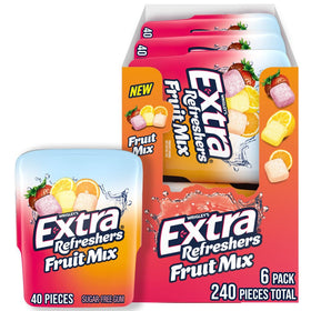 Extra Gum Refreshers bulk pack front view, ideal for parties and gatherings.