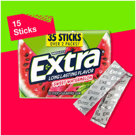 Extra Mega Pack 210 sticks illustrating bulk value and lasting flavor