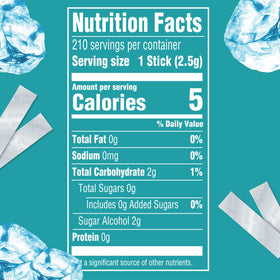 EXTRA Polar Ice freshness emphasis highlighting long-lasting flavor.