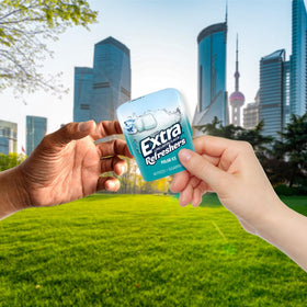 EXTRA Polar Ice gum 40 pieces per pack supports lasting freshness