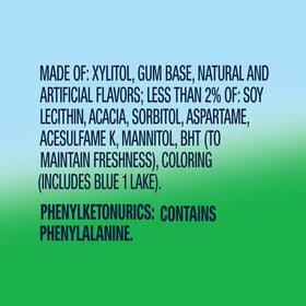 EXTRA Refreshers Spearmint gum minty scent enhances a quick mood lift.
