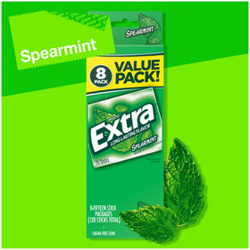 Extra spearmint bulk pack six boxes offering bulk value for sharing.