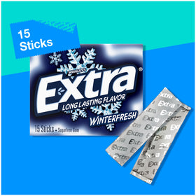Extra Winterfresh open pack gift-ready, great for gifting