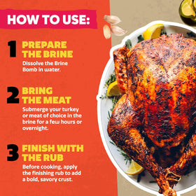 EZ Bombs 20-pound turkey capacity ideal for holiday feasts