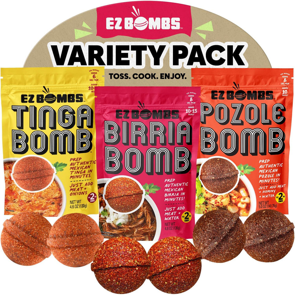 EZ Bombs birria bomb powder adds smoky depth for homemade birria