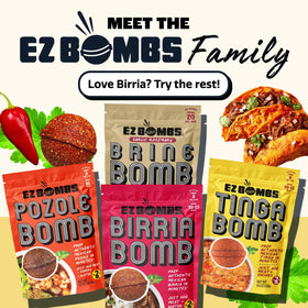 EZ Bombs Tinga Bomb family meal ready for a crowd.