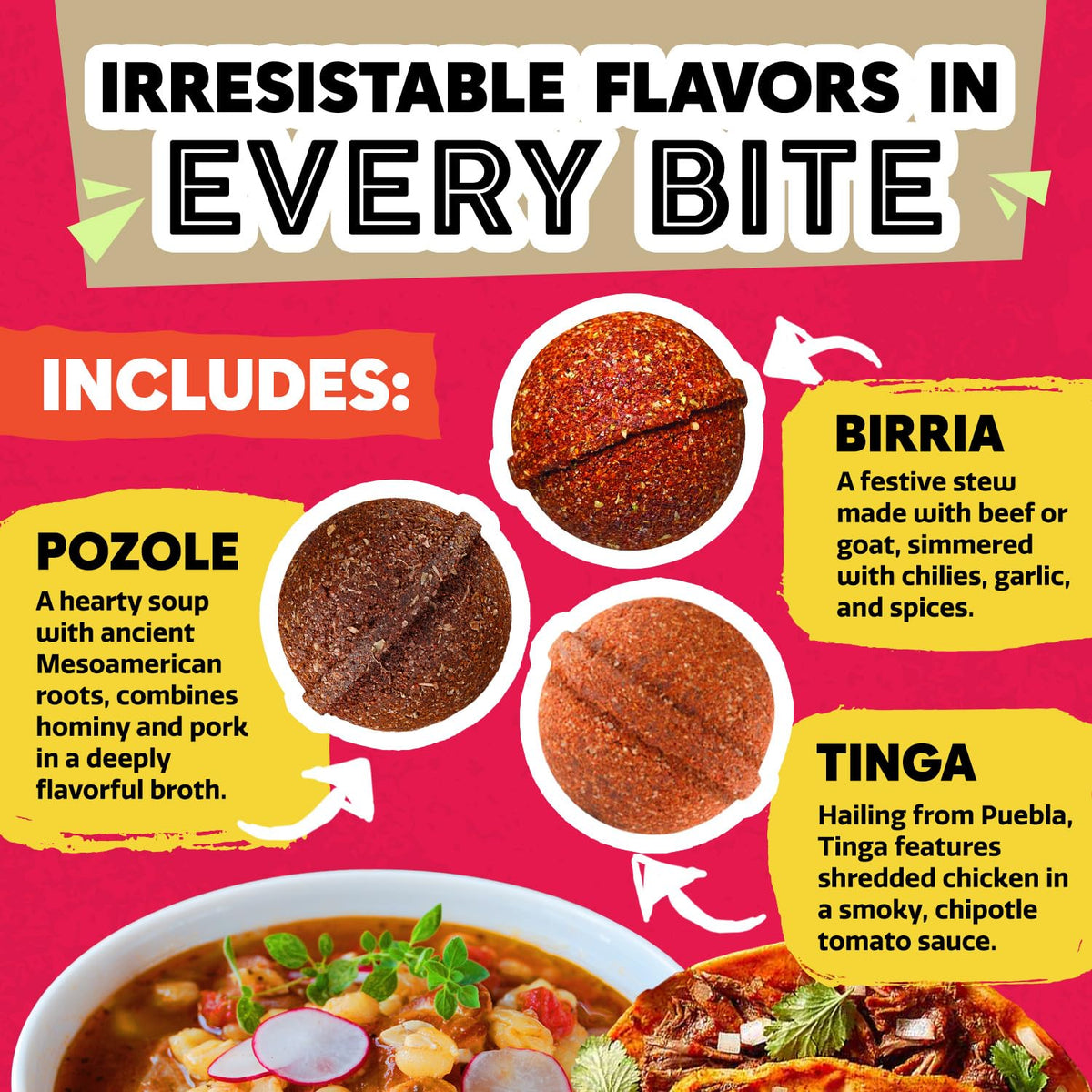 EZ Bombs tinga bomb powder delivers zesty, herb-forward chicken topping