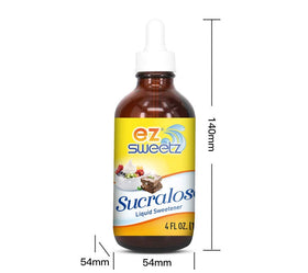 EZ-Sweetz bottle beside coffee ready to sweeten beverages.
