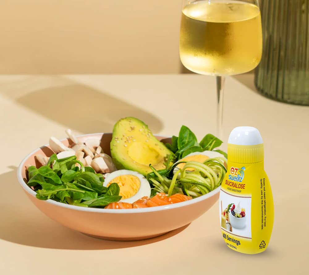 EZ-Sweetz label close-up showcasing kosher-certified status and USA production