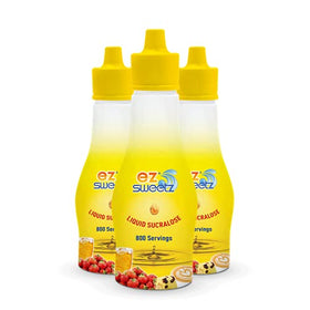 EZ-Sweetz Original 2oz bottle ready to sweeten coffee with zero calories