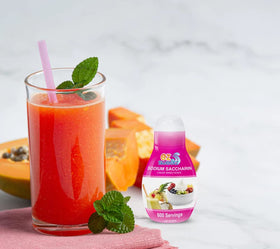 EZ-Sweetz serving visual shows 2 drops per serving