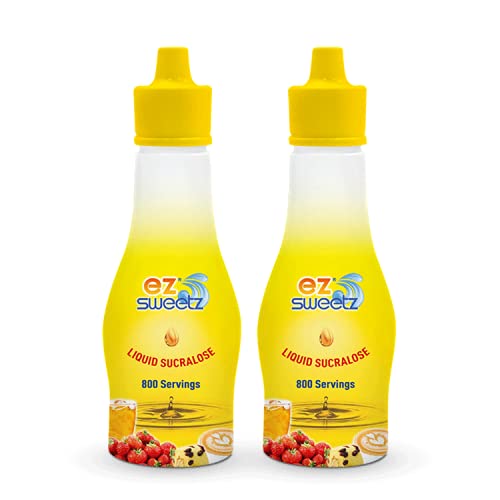 EZ-Sweetz two-ounce bottle pour enhances drinks with precise, sugar-free sweetness.