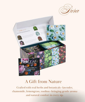 EZR LEAF Roselle herbal tea berry hibiscus cup delivering bright, tart flavors