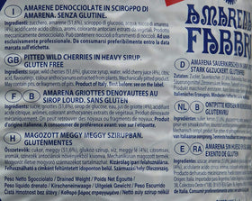 Cherries styled on a dessert to elevate gelato or cheesecake with Fabbri Amarena.