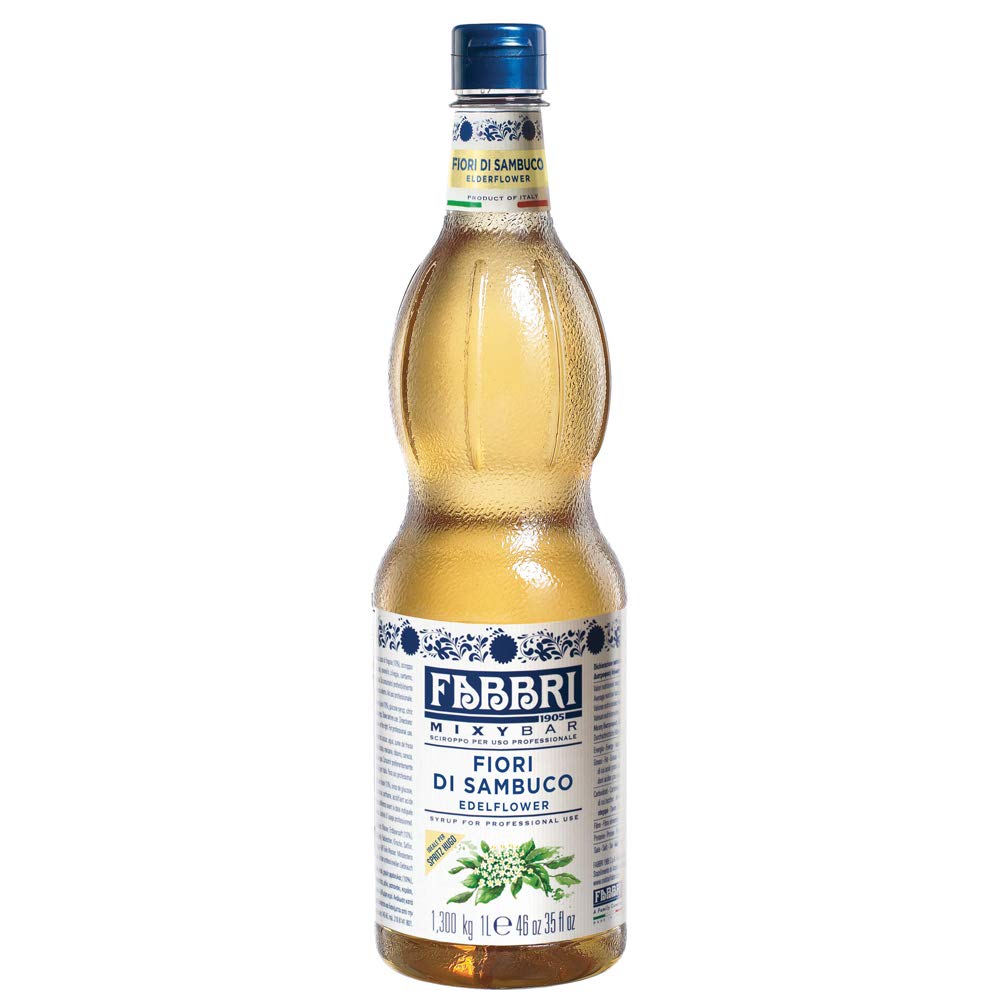 Fabbri Elderflower syrup bottle cap for easy, mess-free pouring
