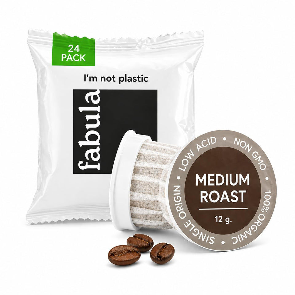 Fabula coffee pods with airtight pouch for extended freshness