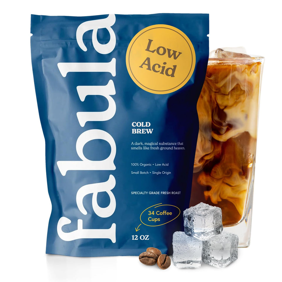 Fabula Cold Brew coarse-ground packaging ready for smooth extraction.