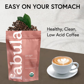 Fabula Mold-Free Label signals a clean cup and consistent quality