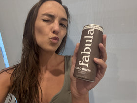 Fabula Ready-to-Drink 12-pack for travel and busy days without sugar.