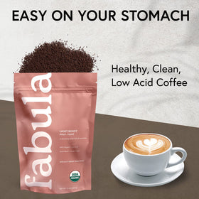 Fabula shade-grown, high-altitude beans promote nuanced aroma in every cup.
